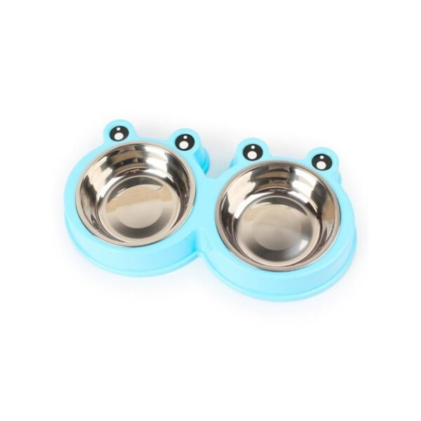 double steel bowl