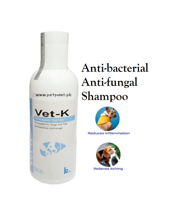 vet k anti fleas shampoo