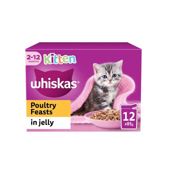 whiskas kitten jelly